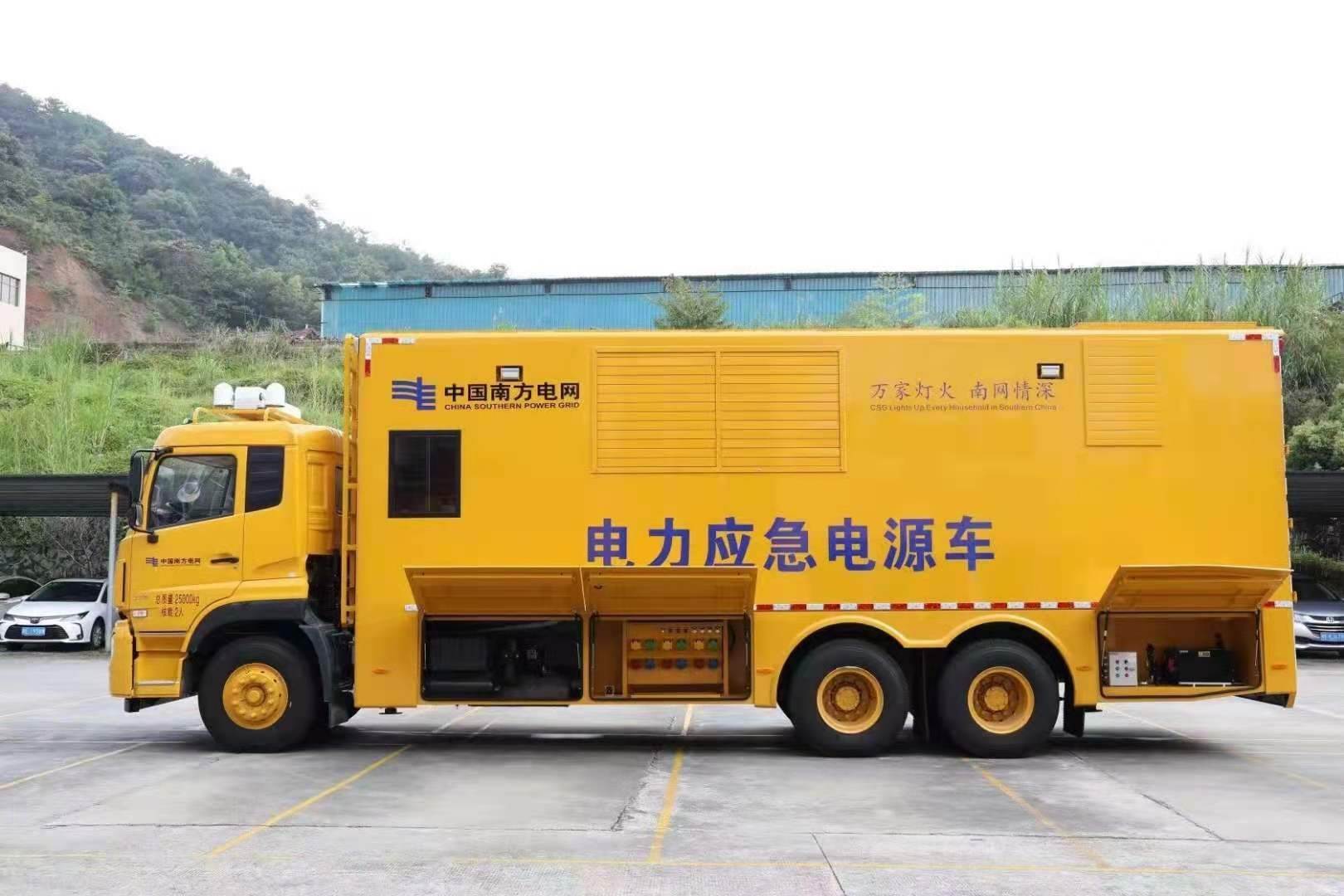 伽师安康大型柴油发电机发电车UPS电源出租租赁